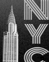 Iconic Chrysler Building New York City creative drawing journal