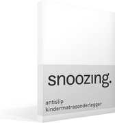 Snoozing Antislip - Kindermatrasonderlegger - Junior - 70x140 cm - Wit