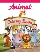 Animal coloring books