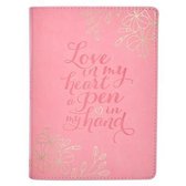 Journal Handy Pink Love & Coffee