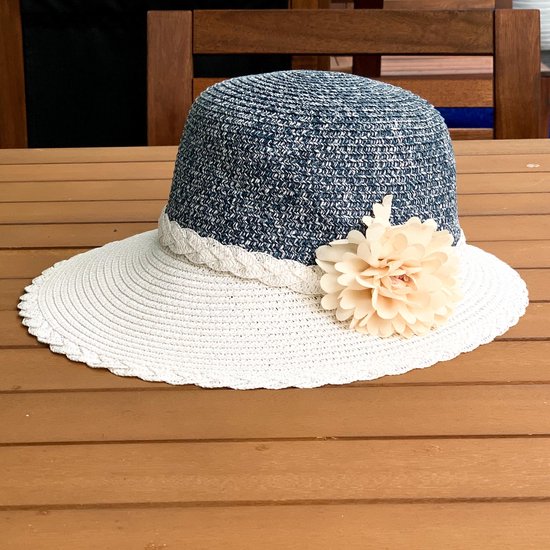 Blauw Wit Hoed | Blue White Hat | bol.com