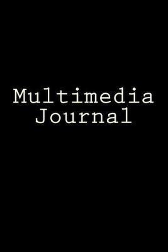 Multimedia Journal Writing Journal, Marshall 9781985642393 Boeken