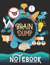 Brain Dump Notebook: Crazy Variety Of Pages To Help You Declutter Your Brain