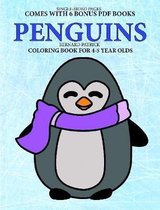 Coloring Books for 4-5 Year Olds (Penguins)