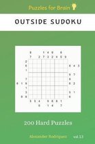 Puzzles for Brain - Outside Sudoku 200 Hard Puzzles vol.13