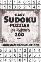 Easy Sudoku Puzzles for Beginners: 200 Easy Sudoku Logic Games and Solutions for Kids and Learners. Multiple Grids (Series Vol 1): Halloween, Thanksgi