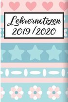 Lehrernotizen 2019 / 2020: Lehrerkalender 2019 2020 - Lehrerplaner A5, Lehrernotizen & Lehrernotizbuch für den Schulanfang