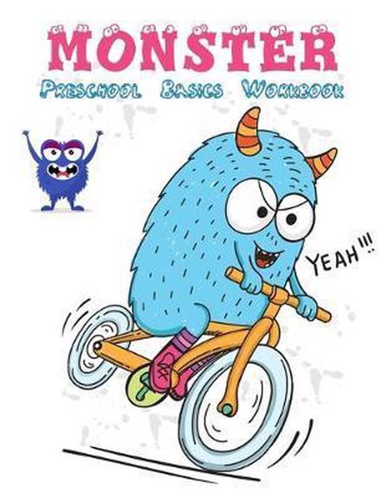 Preschool and Kindergarten Math Activity Workbook- Monster P ... - cover