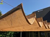 CamoBob - schaduwdoek wavesail - beige/sand - 300x500cm