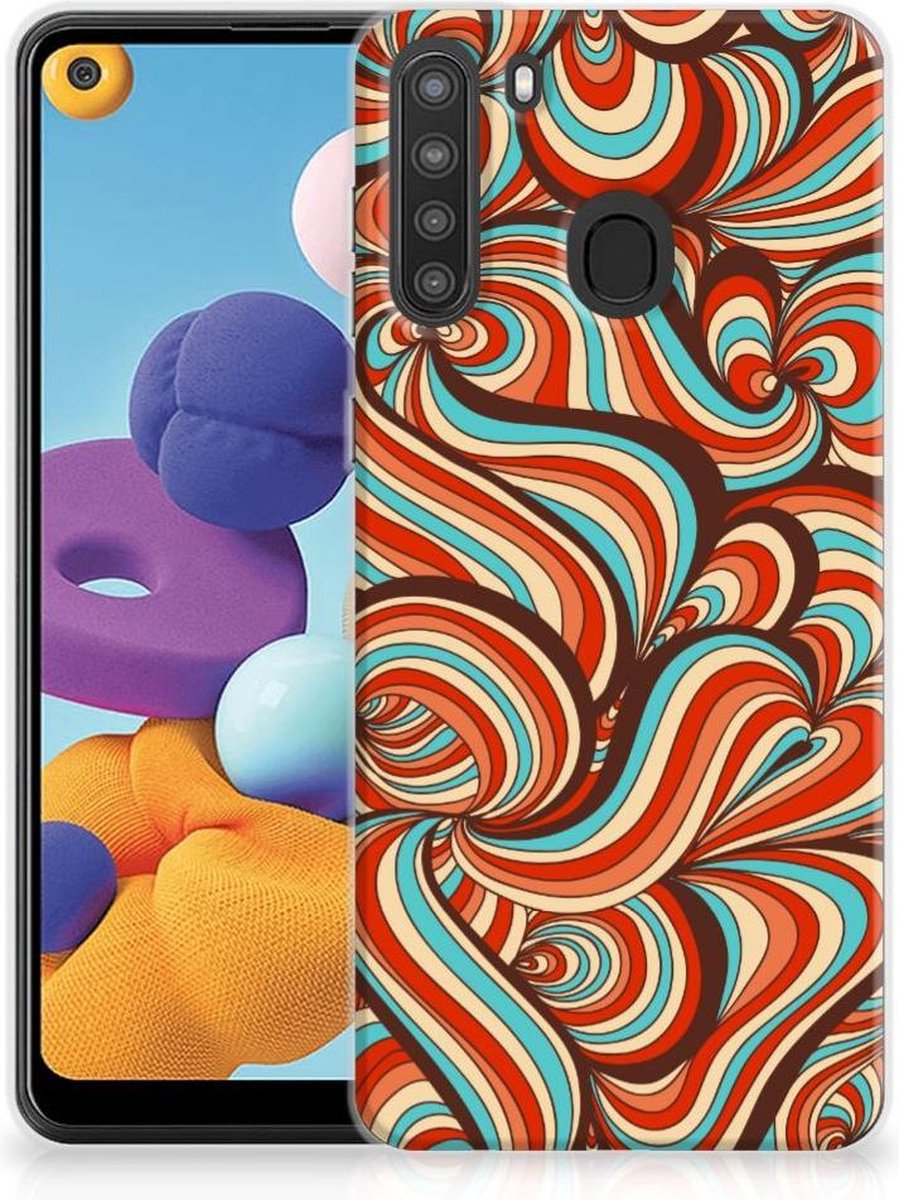 Samsung Galaxy A21 Hoesje maken Retro