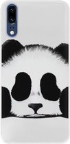 ADEL Siliconen Back Cover Softcase Hoesje Geschikt voor Huawei P20 - Panda