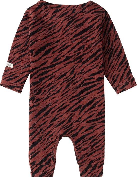 Noppies Baby Playsuit Mantua - Mahoganey - Maat 68 van Noppies — afbeelding 2