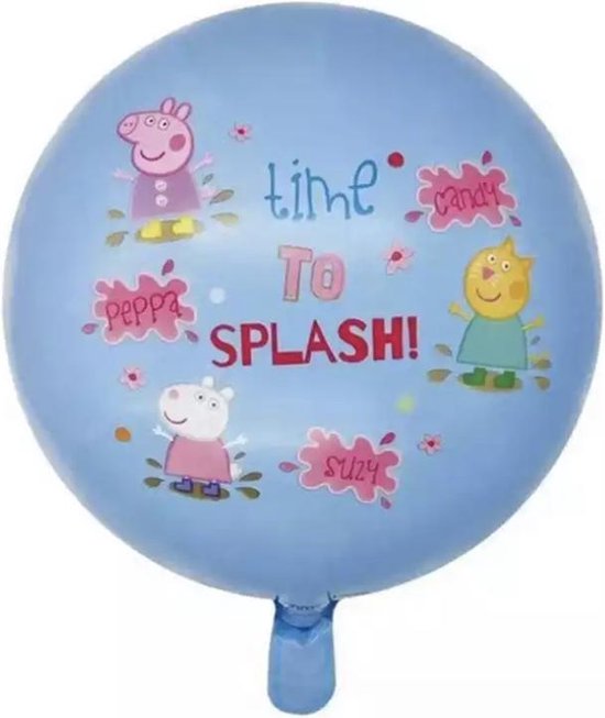 Peppa-Pig-And-Friends-Time-To-Splash-18-Inch-Folie-Ballon