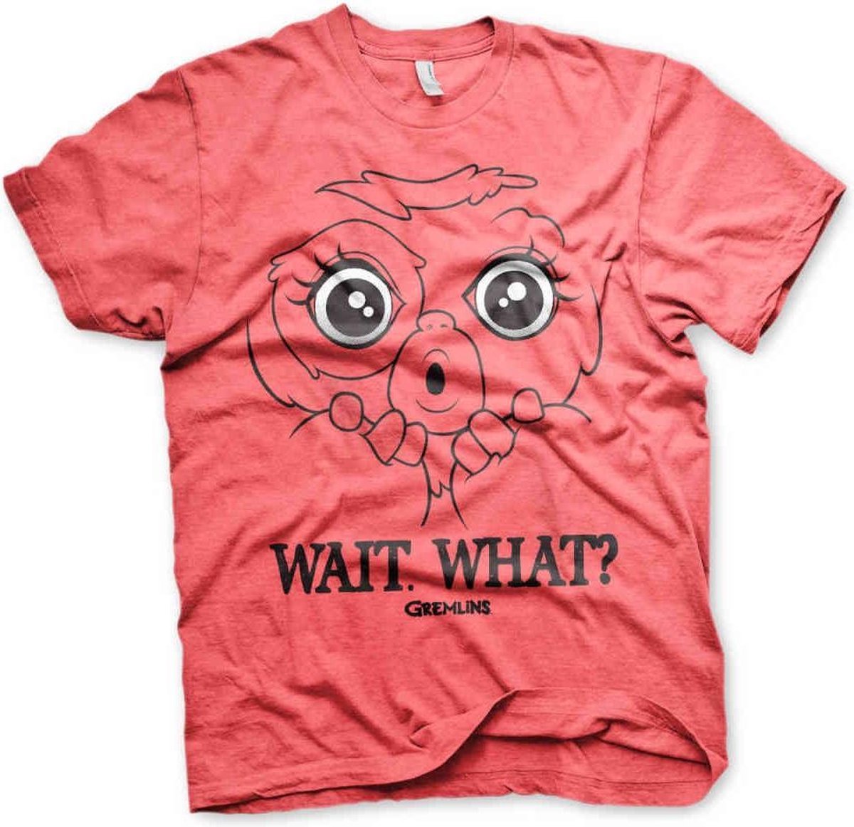 Gremlins Heren Tshirt -S- Wait. What? Rood