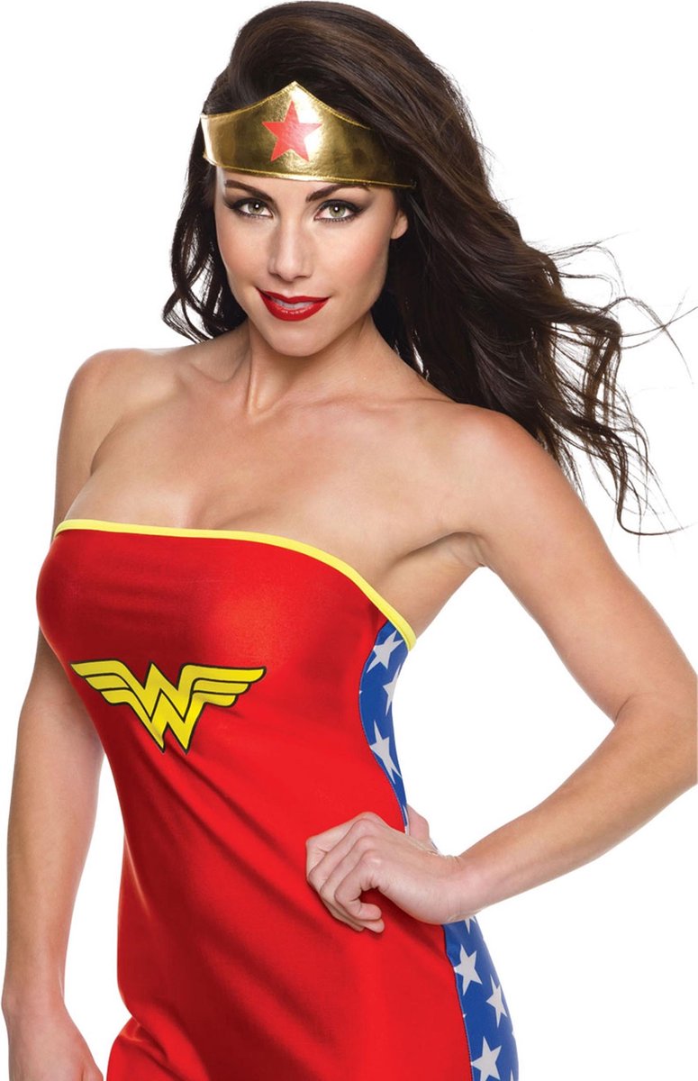 RUBIES NL - Goudkleurige Wonder Woman tiara voor vrouwen