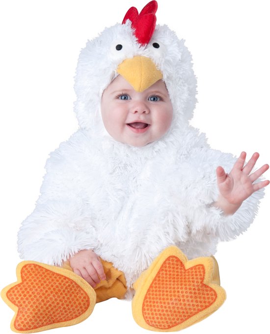 INCHARACTER - Kleine kip kostuum voor kinderen - Luxe - 86 (18-24 maanden)  | bol.com