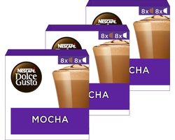 NESCAFÉ® Dolce Gusto® Mocha - 3 doosjes à 16 capsules geschikt voor 24 kopjes