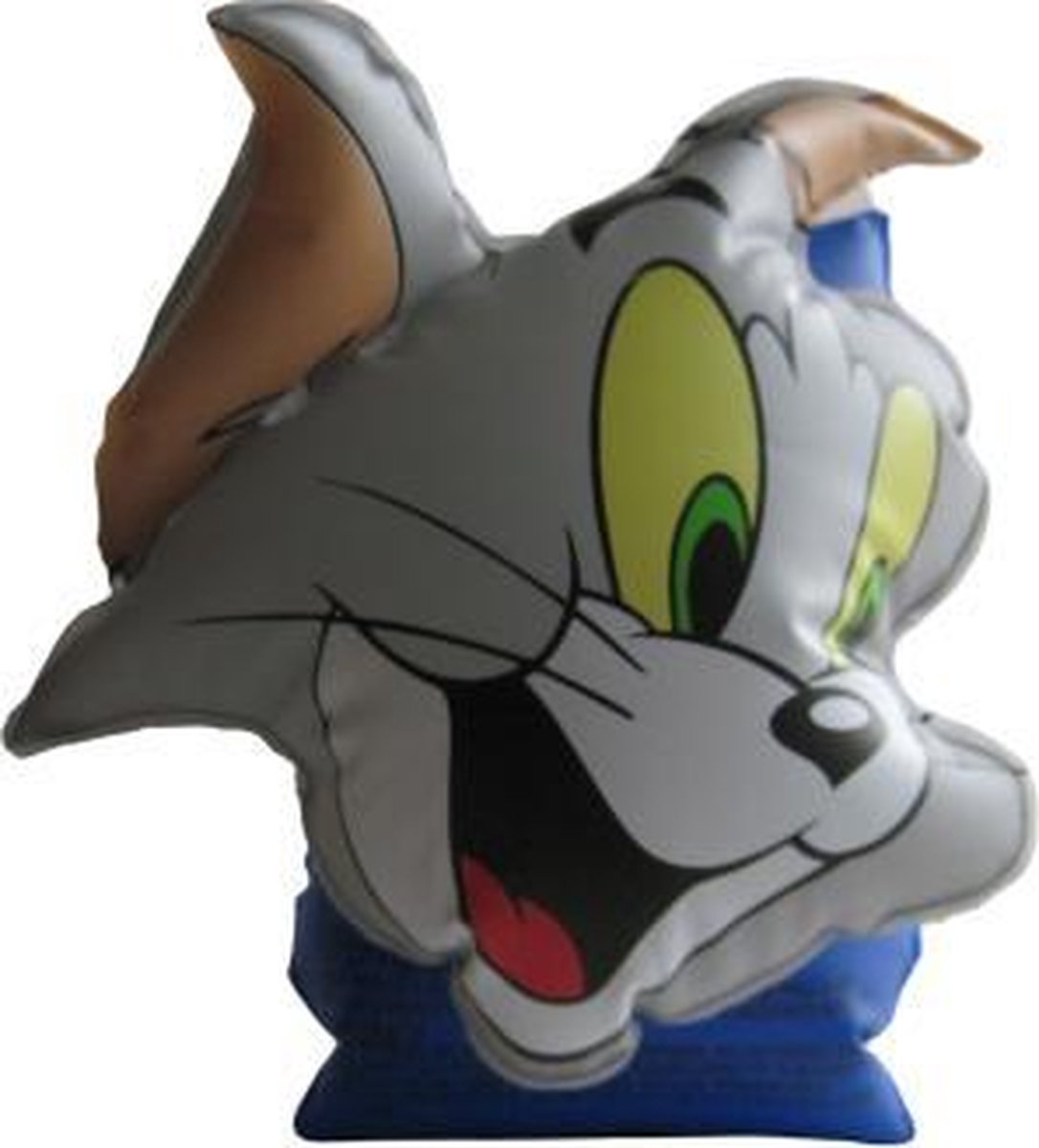 Tom & Jerry | Bestway Donkerblauwe Zwembandjes Tom voor 6 tot 12 jaar | 25 x 15 cm