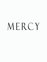 Mercy: Black and White Decorative Book to Stack Together on Coffee Tables, Bookshelves and Interior Design - Add Bookish Char