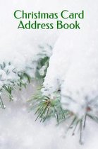 Christmas Card Address Book