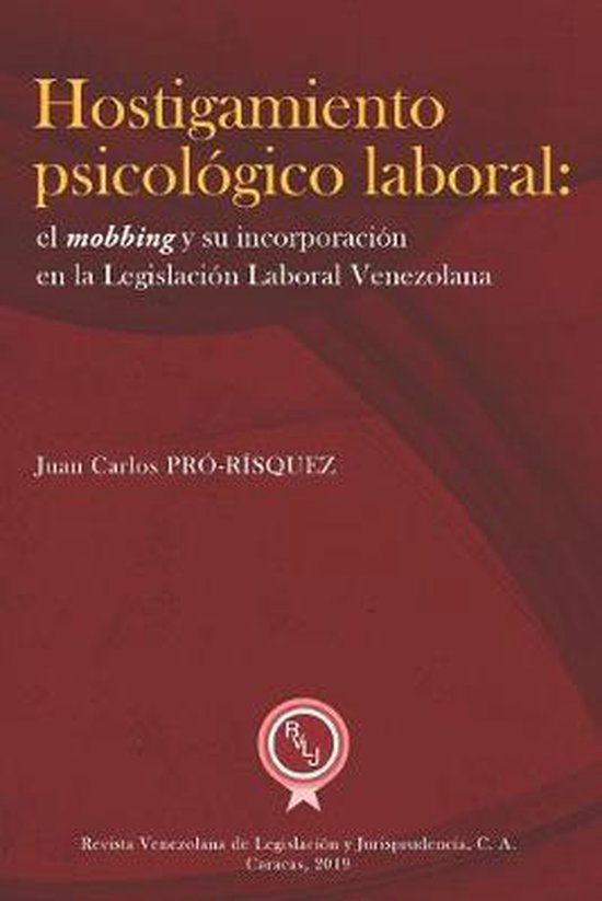 Hostigamiento psicológico laboral - cover
