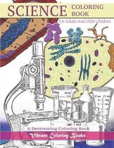 Science Coloring book for adults and older children