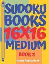Book- Sudoku Books 16 x 16 - Medium - Book 3