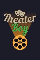 Theater Boy: Blank Paper Sketch Book - Artist Sketch Pad Journal for Sketching, Doodling, Drawing, Painting or Writing