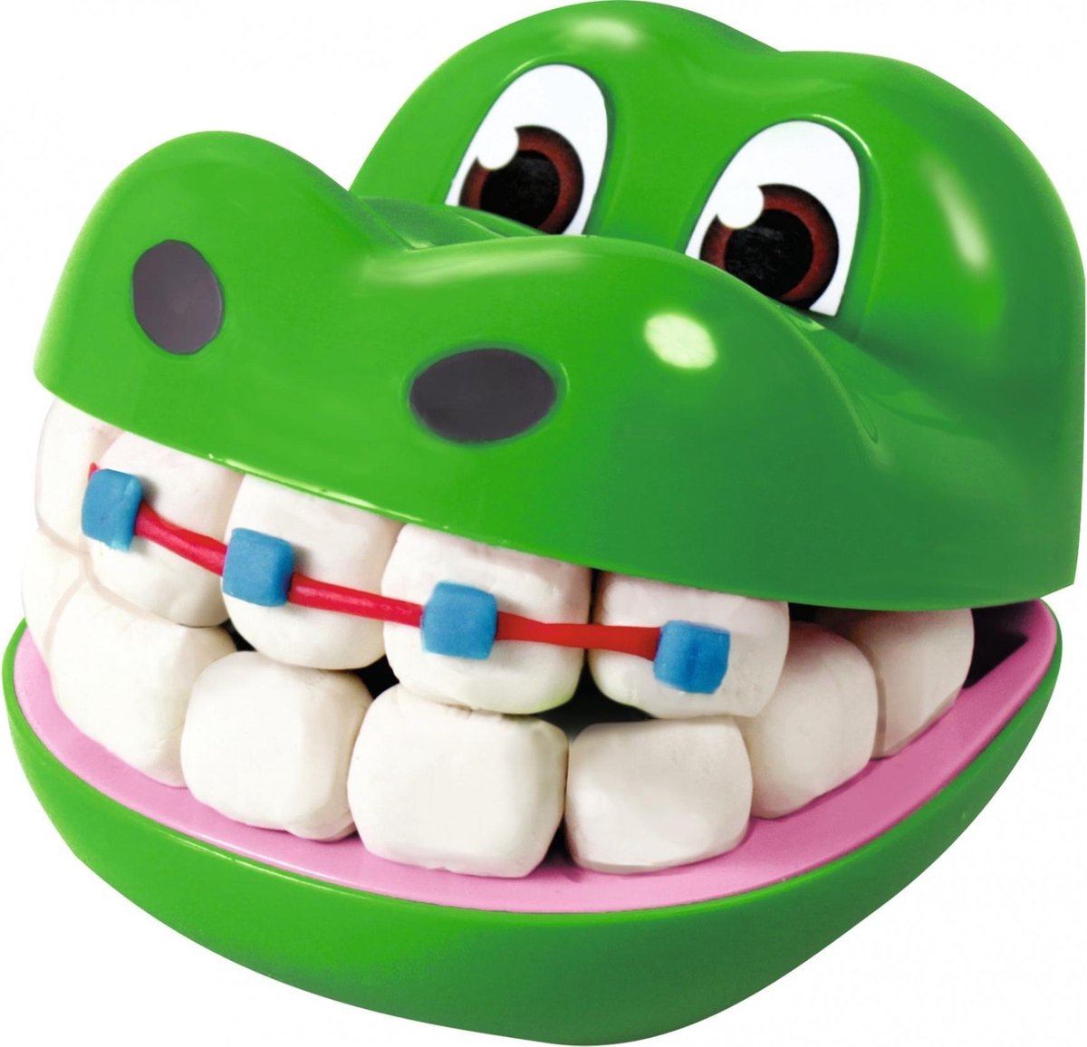 Simba - kneedgum - kunst- & knutselset voor kinderen - tandarts krokodil met kneedpasta en manuele boormachine