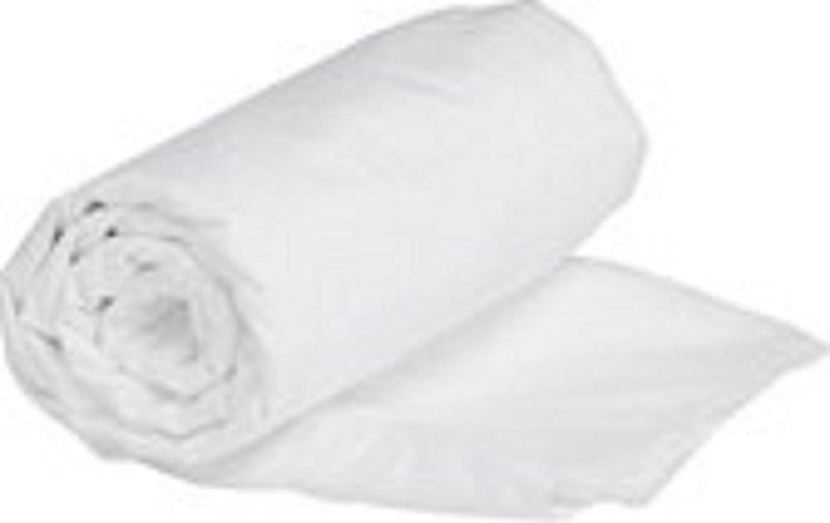 Boxspring Strijkvrij Katoen Hoeslaken 90/100x200 Wit