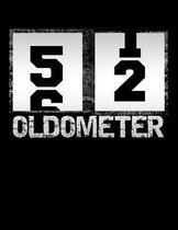 Oldometer 51-52: Oldometer 51-52 .52th Birthday Funny Gift