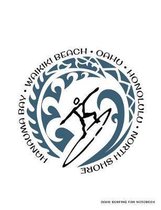 Oahu Surfing Fan Notebook
