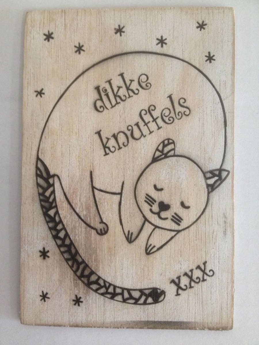 Postkaart Dikke knuffels