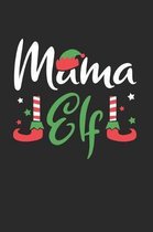 Christmas Mama Elf Notebook