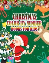 Christmas Color by Number Books for Kids