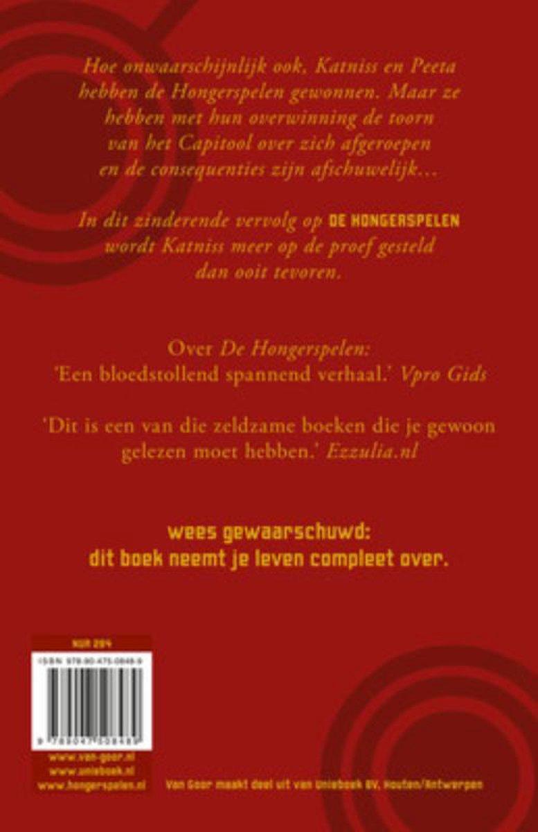 Vlammen - back cover