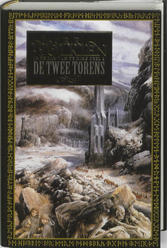 Cover van het boek 'Ban ring / 2 / deel Twee torens luxe ed' van J.R.R. Tolkien