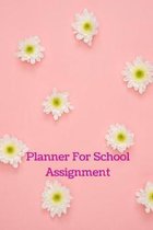 Planner For School Assignment: Weekly Planner For Students and Teachers, 82 pages of weekly planner for each month - 6'' x 9'' size with gloss cover