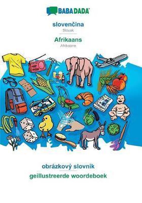 slovenčina - Afrikaans, obrázkový slovník - cover