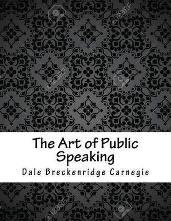 The Art of Public Speaking - cover