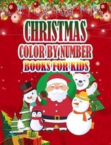 Christmas Color by Number Books for Kids