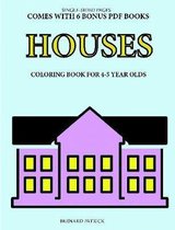 Coloring Book for 4-5 Year Olds (Houses)