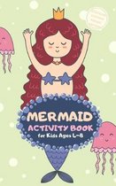 Mermaid Activity Book for Kids Ages 4-8 Stocking Stuffers Pocket Edition