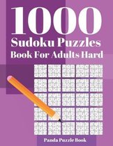 1000 Sudoku Puzzle Books For Adults Hard