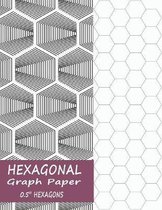 Hexagonal Graph Paper 1/2 Inch