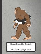 Bigfoot Composition Notebook