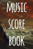 Music Score Book: The perfect way to record your compositions! Ideal gift for anyone you know who loves to create classical music!