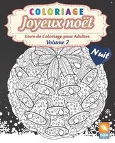 Coloriage - Joyeux noel - Volume 2 - Nuit
