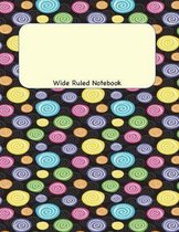 Wide Ruled Notebook: 8.5 x 11 Journal 100 Pages