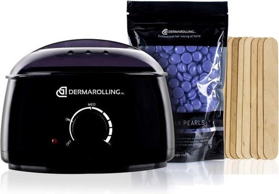 Hiel Schildknaap Tonen Pro Wax Beans SET - Complete wax set voor het ontharen met 500gr. Hard Wax  Beans | bol.com